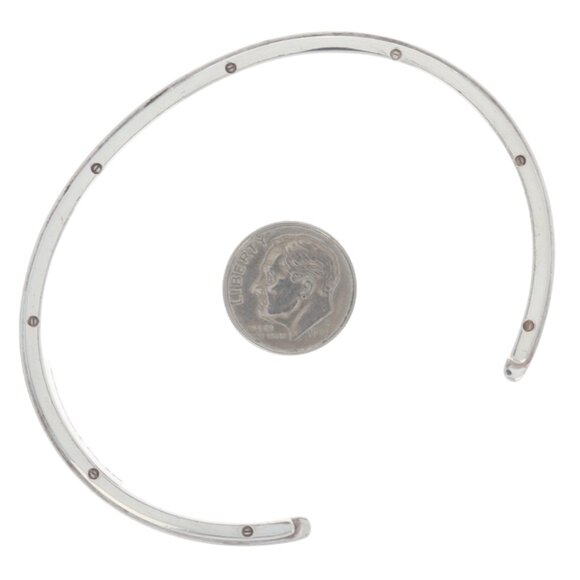 Tiffany & Co. Metropolis Men's Cuff Bracelet 7 1/2" - Sterling Silver 925 - Picture 4 of 6